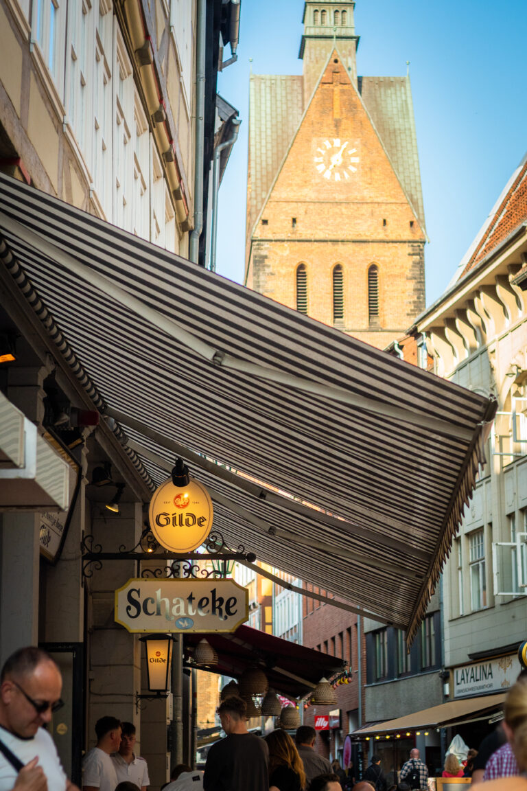 Außenbereich der Schateke in Hannover